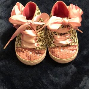 Newborn girls boutique shoes